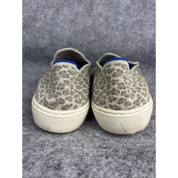 Rothys Shoes Womens Size 8 Leopard Print Slip On Comfort Eco Friendly Casual - Picture 6 of 9